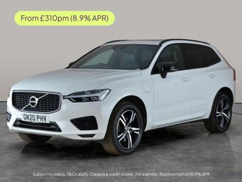 Volvo XC60 2.0h T8 Twin Engine 11.6kWh R-Design Plug-in AWD (390 ps) - BLAC
