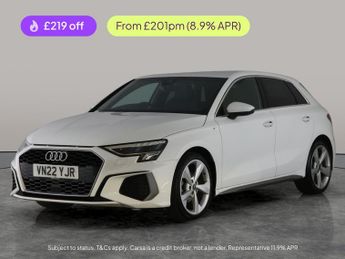 Audi A3 1.0 TFSI 30 S line Sportback (110 ps) - LEATHER - WIFI - XENONS