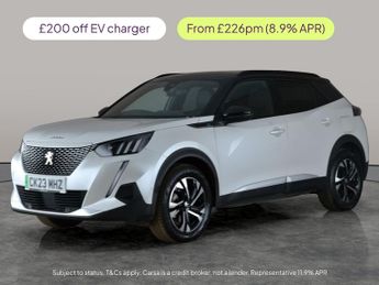 Peugeot 2008 50kWh GT (7kW Charger) (136 ps) - ACTIVE LANE ASSIST - BLACK ROO