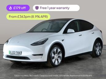 Tesla Model Y (Dual Motor) Long Range 4WDE (384 bhp) - HEATED STEERING