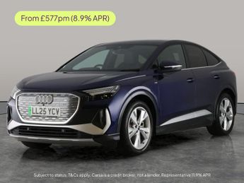 Audi Q4 E-tron 45 S line Sportback 82kWh (286 ps) - LED - REVERSE CAM - SAT NAV