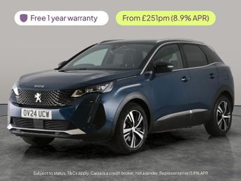 Peugeot 3008 1.6 13.2kWh GT Plug-in e-EAT (225 ps) - REVERSE CAM - NAV