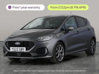 Ford Fiesta 1.0T EcoBoost ST-Line (100 ps) - AIR CON - KEYLESS START - PARK 