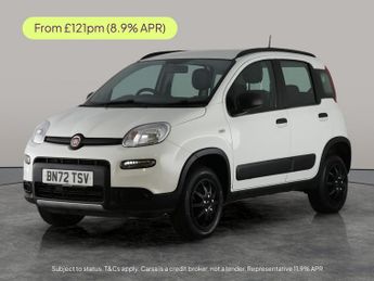 Fiat Panda 0.9 TwinAir Wild (85 bhp) - BLACK ROOF RAILS - LED - CITY BRAKE 
