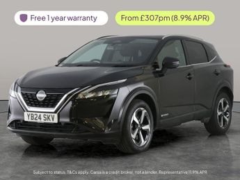 Nissan Qashqai 1.5 E-Power N-Connecta [Glass Roof] Auto - APPLE CARPLAY - LED L
