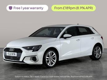 Audi A3 1.0 TFSI 30 Sport Sportback (110 ps) - LED - LEATHER - LANE DEPA