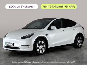 Tesla Model Y (Dual Motor) Long Range 4WDE (384 bhp) - HEATED WHEEL - LEATHER 