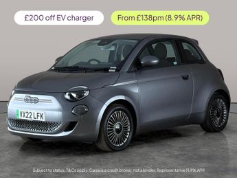 Fiat 500e 42kWh Icon (118 ps) - CLIMATE CONTROL - DAB - USB AUDIO