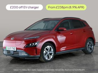 Hyundai Kona 64kWh Ultimate (10.5kW Charger) (204 ps) - NAV - HEATED STEERING