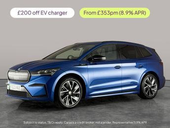 Skoda Enyaq iV 82kWh 80x SportLine 4WD (DC125kW) (265 ps) - AIR CON - PARK S