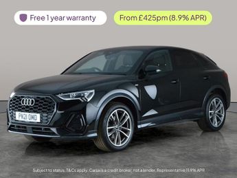 Audi Q3 1.5 TFSI CoD 35 Black Edition Sportback S Tronic (150 ps) - BLUE