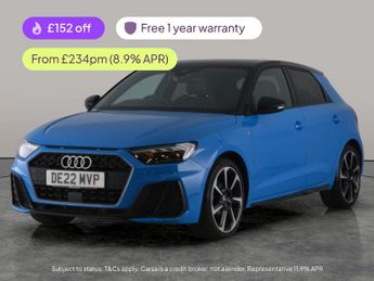 Audi A1 1.0 TFSI 25 Black Edition Sportback (95 ps) - SPORTS SEATS - BLU