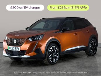 Peugeot E-2008 50kWh GT (7kW Charger) (136 ps) - LED - REVERSE CAM - NAV