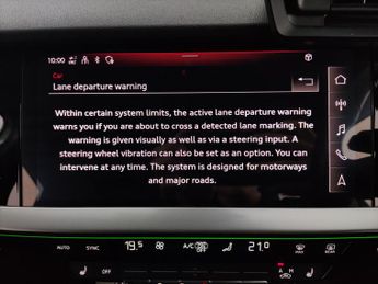Audi A3 35 TFSI S Line S Tronic [Comfort+Sound] - COMFORT SOUND PK - REV