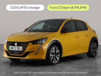 Peugeot E-208 50kWh GT Premium (7kW Charger) (136 ps) - REVERSE CAM - NAV