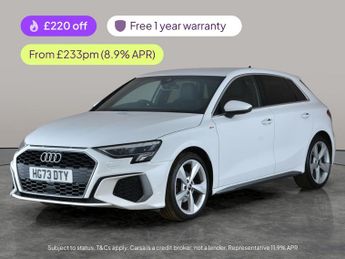 Audi A3 1.5 TFSI 35 S line Sportback (150 ps) - LED - LEATHER - SPORTS S