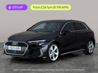 Audi A3 1.5 TFSI 35 S line Sportback S Tronic (150 ps) - LED - LEATHER