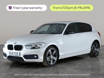 BMW 1 Series 1.5 118i GPF Sport (136 ps) - MIRROR CAPS - BLACK - SPORT LEATHE