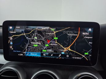 Mercedes-Benz GLC 2.0 GLC220d AMG Line G-Tronic+ 4MATIC (194 ps) - NAV - MIRROR PA