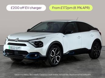 Citroen e-C4 50kWh Shine Plus (7.4kW Charger) (136 ps) - REVERSE CAM - NAV