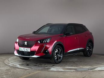 Peugeot E-2008 50kWh GT (7kW Charger) (136 ps) - BLACK ROOF RAILS - LED - REVER