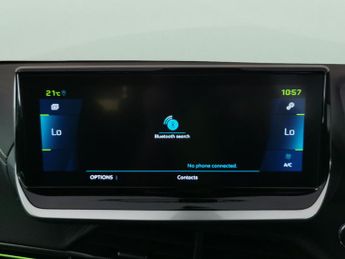 Peugeot E-2008 50kWh GT (7kW Charger) (136 ps) - BLACK ROOF RAILS - LED - REVER