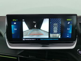 Peugeot E-2008 50kWh GT (7kW Charger) (136 ps) - BLACK ROOF RAILS - LED - REVER
