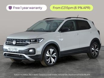 Volkswagen T-cross 1.0 TSI Black Edition DSG (110 ps) - LED - BLIND SPOT ASSIST - B