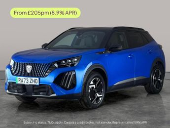 Peugeot E-2008 54kWh GT (11kW Charger) (156 ps) - SUNROOF - CARPLAY - BLACK ROO