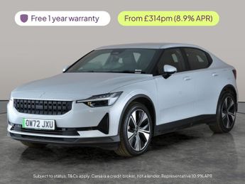 Polestar 2 Dual Motor 78kWh Long Range Fastback 4WDE (408 ps) - KEYLESS - R