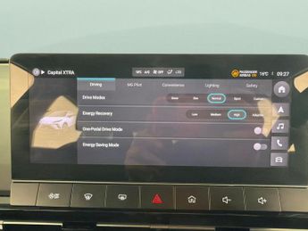 MG Mg4 64kWh SE Long Range (203 ps) - DRIVING MODES - SPEED LIMIT RECOG