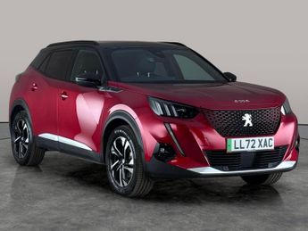 Peugeot E-2008 50kWh GT (7kW Charger) (136 ps) - BLACK ROOF RAILS - LED - REVER