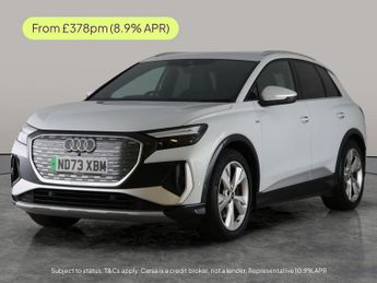Audi Q4 E-tron 40 S line 82kWh (204 ps) ADAPTIVE CRUISE - 20IN ALLOYS - APPLE C