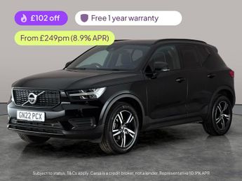 Volvo XC40 1.5 T3 R-Design (163 ps) - LEATHER-NUBUCK - CHARCOAL - ADAPT CRU