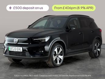 Volvo XC40 Recharge Twin 82kWh Plus AWD (408 ps) - BLACK ROOF RAILS - KEYLE