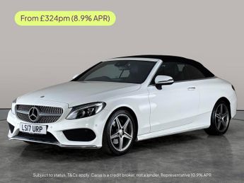 Mercedes C Class 2.1 C220d AMG Line Cabriolet G-Tronic+ (170 ps) - SELF PARK - LE