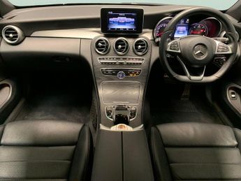 Mercedes-Benz C Class 2.1 C220d AMG Line Cabriolet G-Tronic+ (170 ps) - SELF PARK - LE