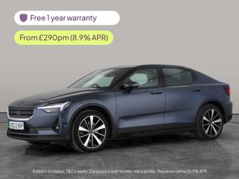 Polestar 2 300kW 78kWh Long Range DM Pilot/Plus 4WD Auto - HEATED SEATS - H