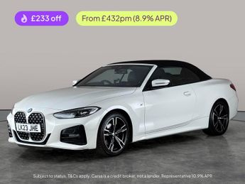 BMW 4 Series 2.0 420i M Sport Convertible (184 ps) - WIND DEFLECTOR - HEATED 