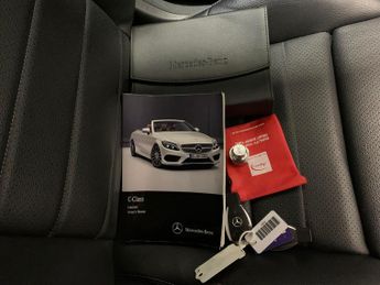 Mercedes-Benz C Class 2.1 C220d AMG Line Cabriolet G-Tronic+ (170 ps) - SELF PARK - LE