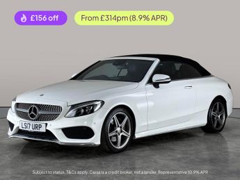 Mercedes C Class 2.1 C220d AMG Line Cabriolet G-Tronic+ (170 ps) - SELF PARK - LE