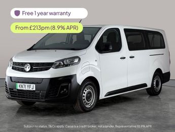 Vauxhall Vivaro Life Electric 50kWh Combi LWB (9 Seat, 11kW Charger) (136 ps) - ELECTRIC WINDO