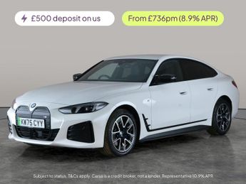 BMW M6 M60 83.9kWh Gran Coupe 4WD (601 ps) - PERFORATED SENSATEC - BLAC