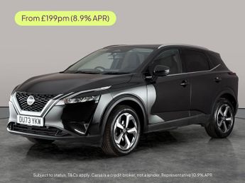 Nissan Qashqai 1.3 DiG-T MH N-Connecta [Glass Roof] 5dr - LED HEADLIGHTS - SAT 