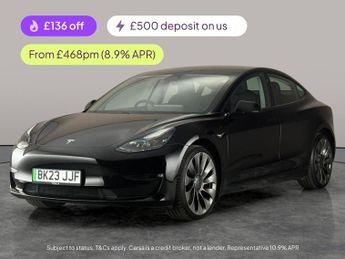 Tesla Model 3 (Dual Motor) Performance 4WDE (Performance Upgrade) (449 bhp) - 