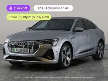 Audi E-Tron 55 S line Sportback quattro 95kWh (408 ps) - LANE ASSIST - HEATE