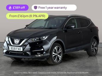 Nissan Qashqai 1.2 DiG-T N-Connecta [Glass Roof Pack] 5dr - SAT NAV - KEYLESS S