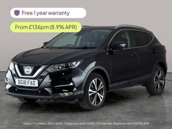 Nissan Qashqai 1.2 DiG-T N-Connecta [Glass Roof Pack] 5dr - SAT NAV - KEYLESS S