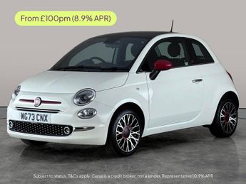 Fiat 500 1.0 MHEV RED (70 bhp) - CRUISE - AIR CON - AUTO HEADLIGHTS