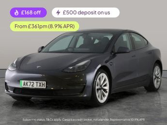 Tesla Model 3 (Dual Motor) Long Range 4WDE (346 ps) - HEATED WHEEL - LEATHER -